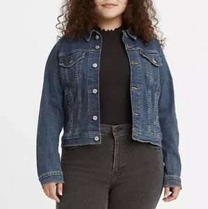 Levi Strauss Original Trucker Jean Jacket Women's XL - Soft and Flexible!